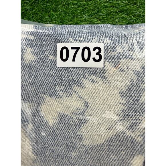 Embellish Moto Biker Jeans Men’s Sz 30 Skinny Distressed Bleach Wash Zip Pockets - Picture 10 of 10